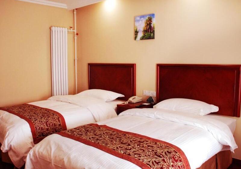 酒店 Greentree Inn Shandong Weifang Linqu Zhanqian Road Luchuan Business