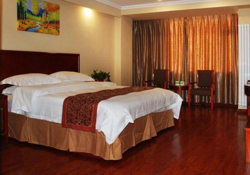 酒店 Greentree Inn Shandong Weifang Linqu Zhanqian Road Luchuan Business