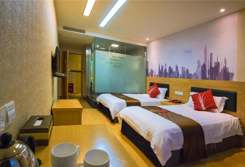 Thank Inn Chain Hotel Sichuan Guangan Wusheng County Hongwu Avenue