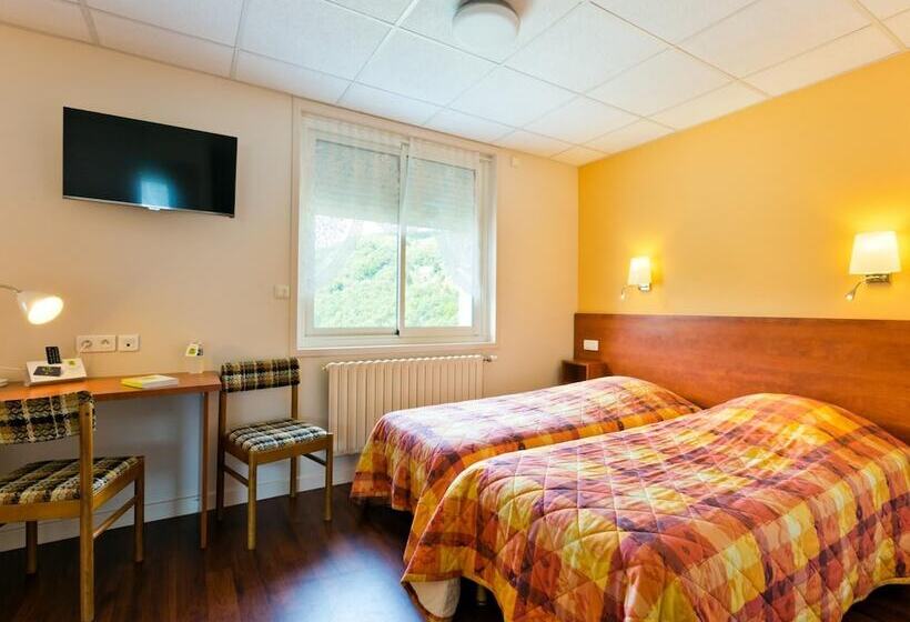 酒店 Logis Hôtel Belle Vue