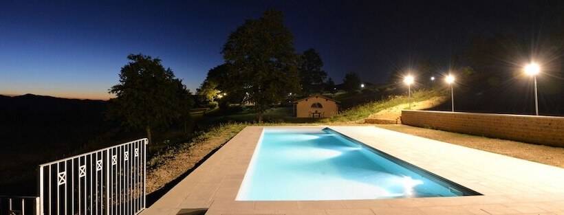 교외 호텔 Agriturismo Le Case