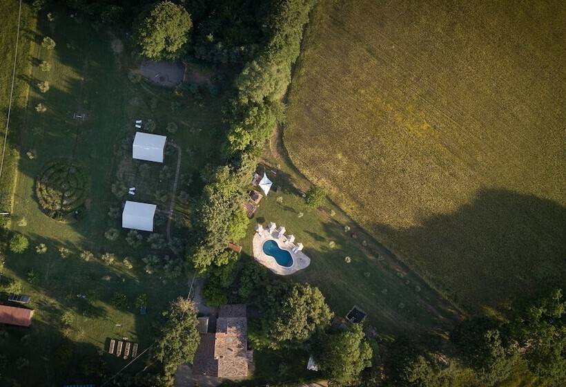 ホテル Bio Glamping Toscana Luxury Tents