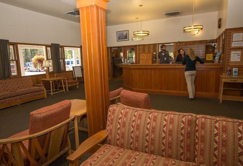 모텔 Swiftcurrent Motor Inn And Cabins   Inside The Park