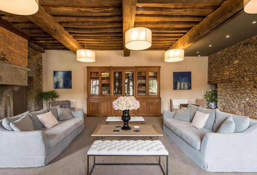 ホテル Hôtel De L Abbaye Le Tronchet Saint Malo