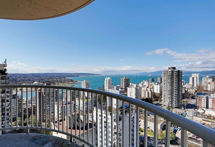 ホテル Sandman Suites Vancouver On Davie