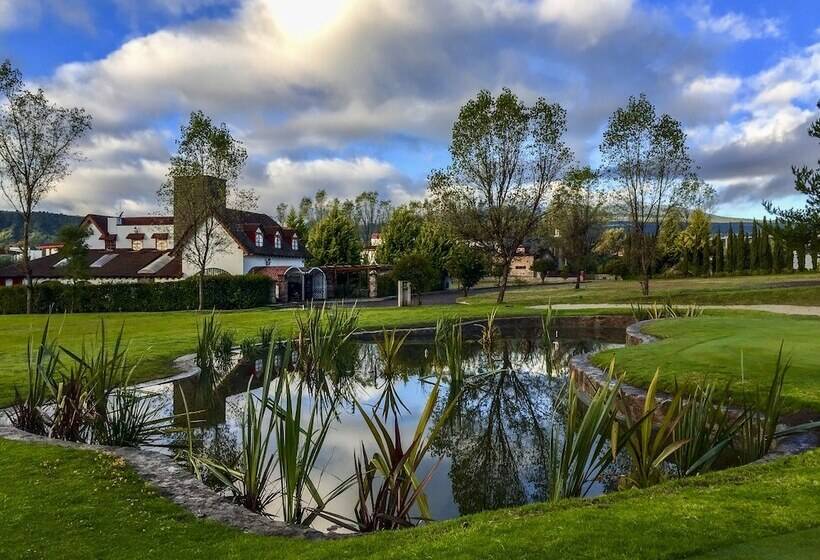 هتل Hacienda Soltepec Suites Campo De Golf
