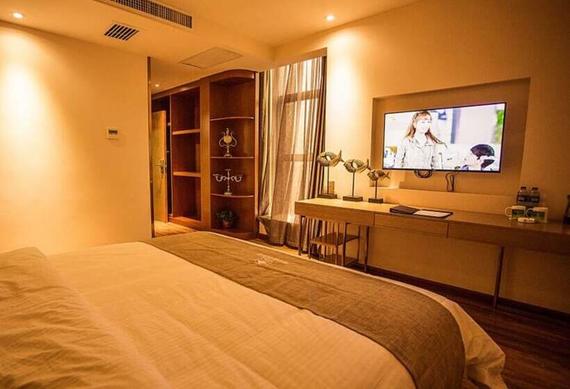 호텔 Greentree Inn Xian Giant Wild Gooseberry Furong Garden Exhibition Center Business