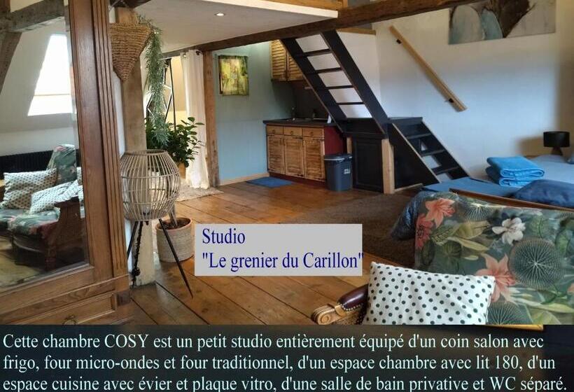 مبيت وإفطار Chambres D'hôtes Le Carillon