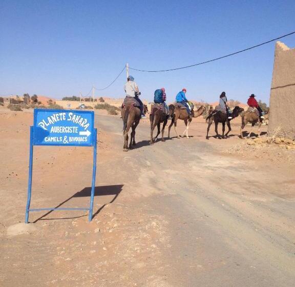 Pension (Hôtel basse catégorie) Kasbah Planet Sahara
