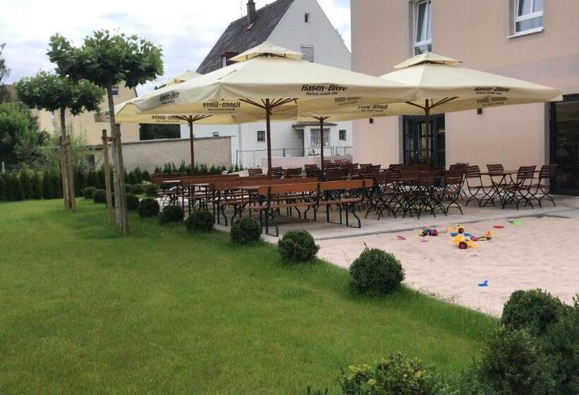 فندق Haunstetter Hof Augsburg