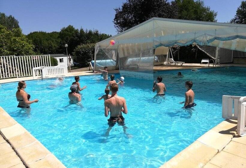 酒店 Camping Le Repaire   Les Chalets