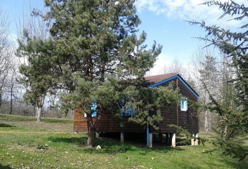 酒店 Camping Le Repaire   Les Chalets