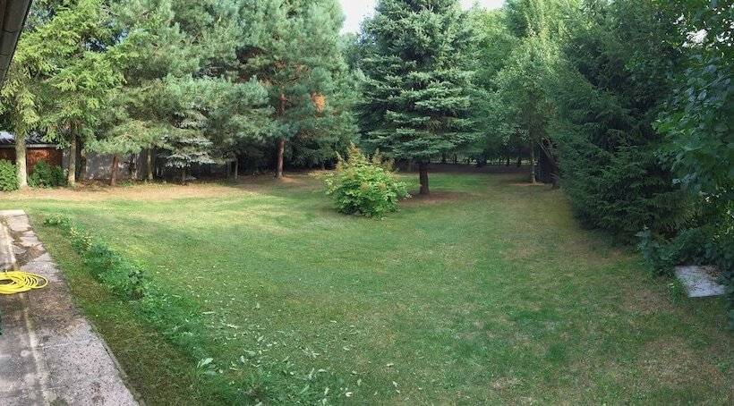 Ferienhaus Mirow Lärz   Kamin Wald Ruhe
