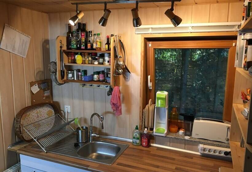 Ferienhaus Mirow Lärz   Kamin Wald Ruhe