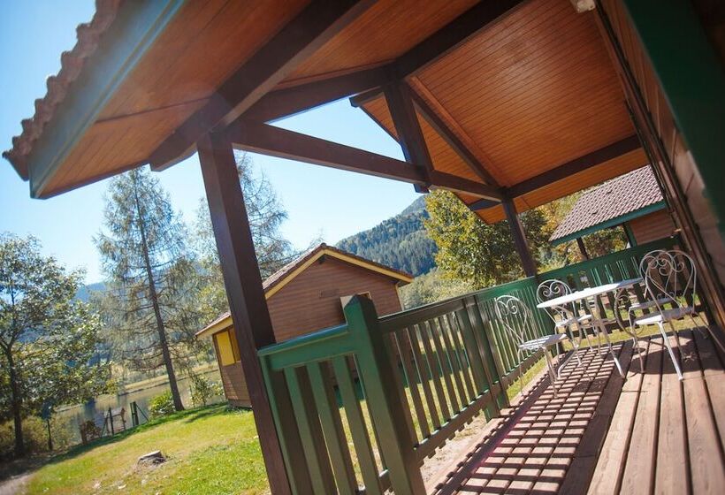 ホテル Camping Base De Loisirs Du Lac De La Moselotte