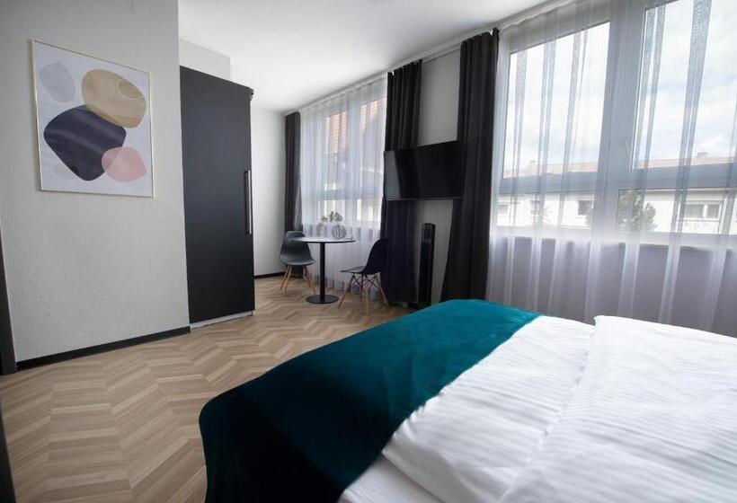 ホテル V Business Appartments Stuttgart Magstadt