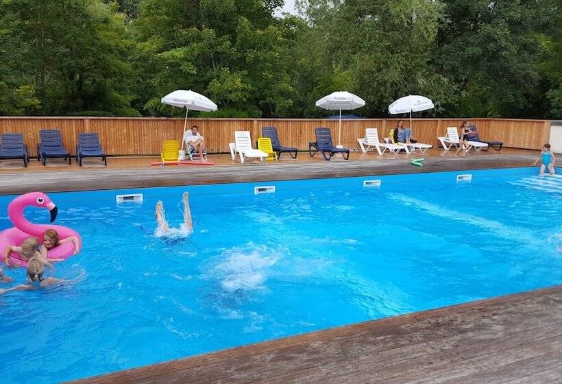 酒店 Camping Le Petit Lion   Gites