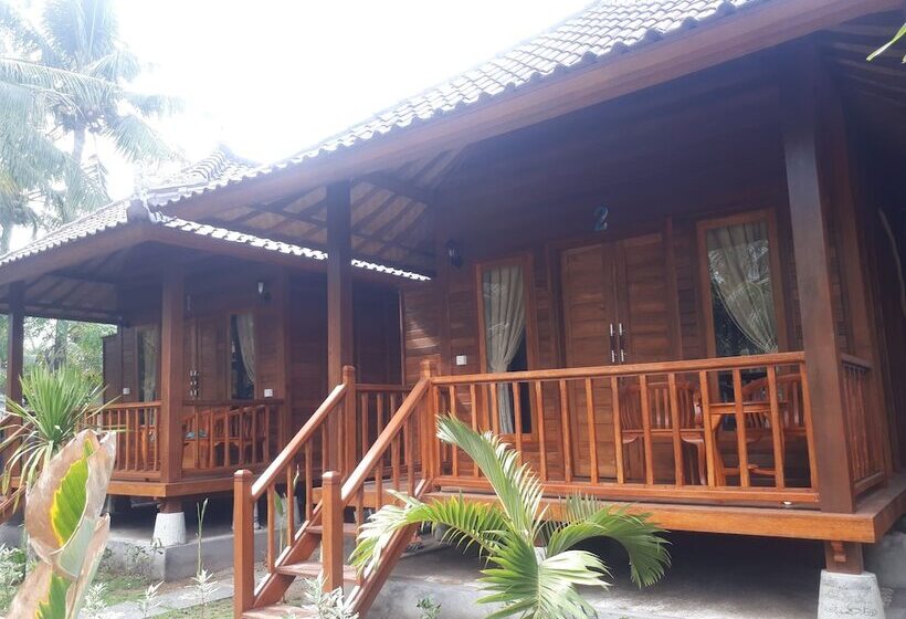민박 Sea Bridge Villa Ceningan