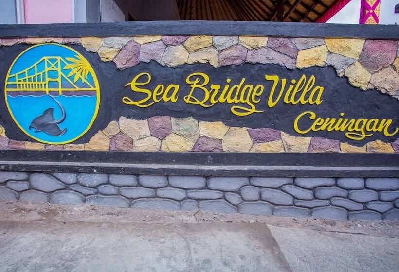 민박 Sea Bridge Villa Ceningan