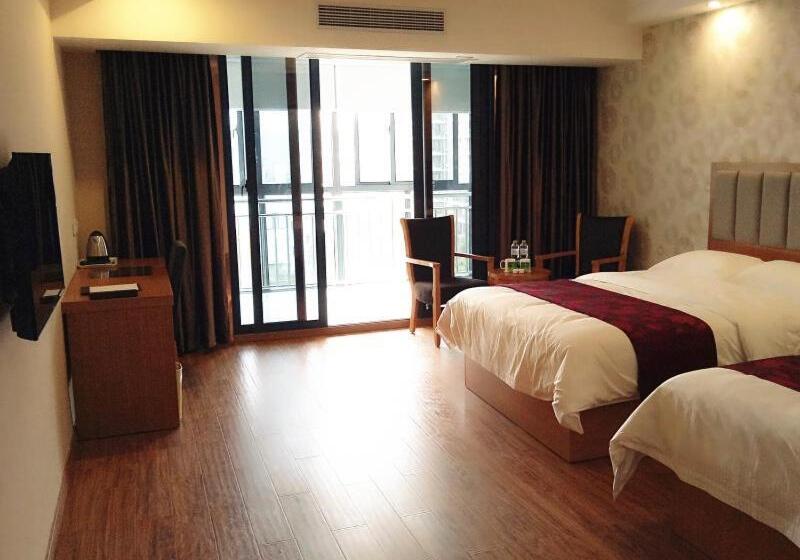فندق Greentree Alliance Zhejiang Huzhou Changxing Zhebei Business Square