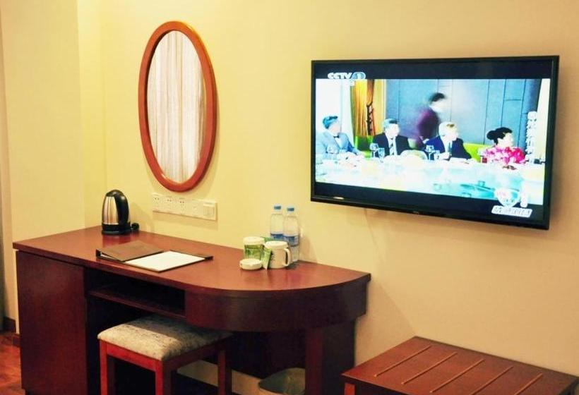 Отель Greentree Inn Henan Puyang Oil-field Headquarters Business