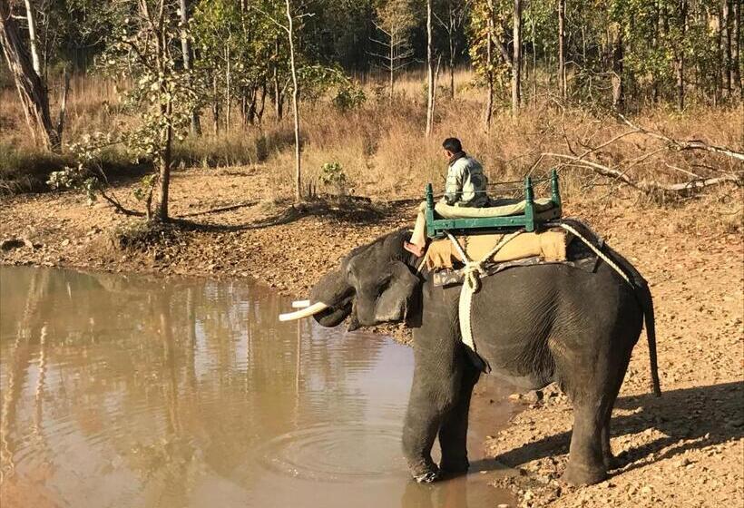 호텔 Kamp Kamouflage Kanha