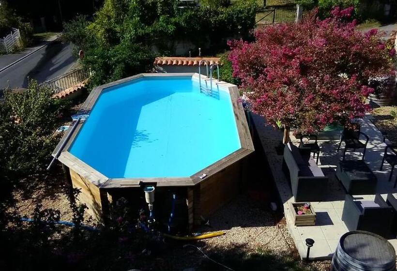 مبيت وإفطار Chambres D Hotes Manoir Le Cristal  Futuroscope à Petit Prix