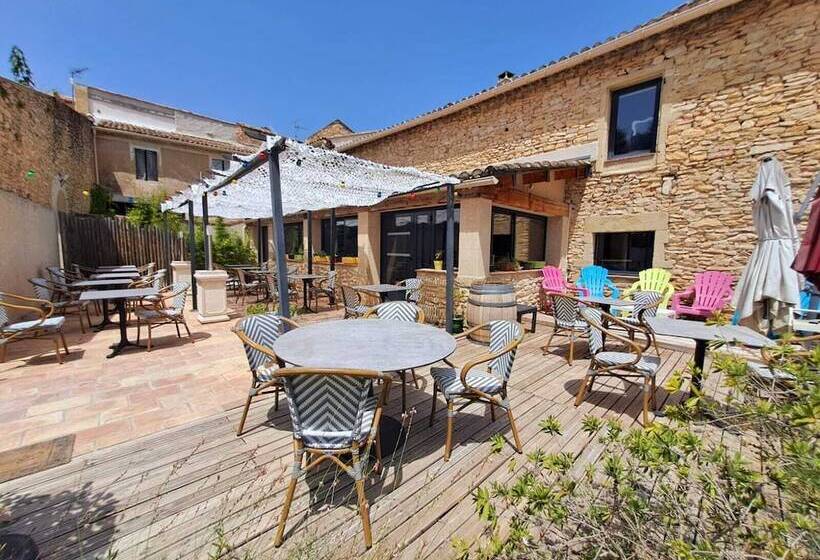 酒店 Logis Hôtel Restaurant Le Clos Des Capitelles