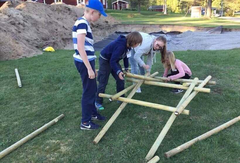 هتل Bureå Camping