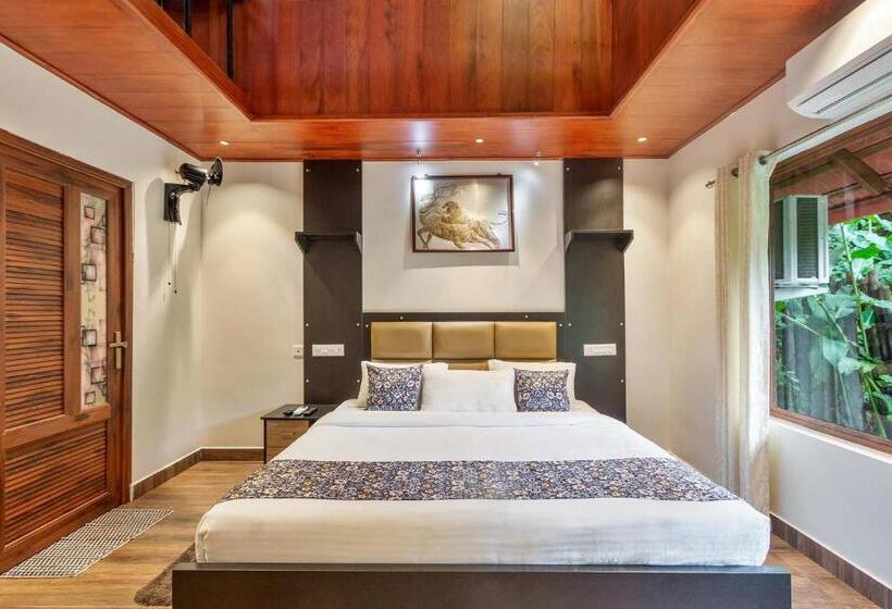 منتجع Stayvista At Serene Valley With Bonfire & Badminton