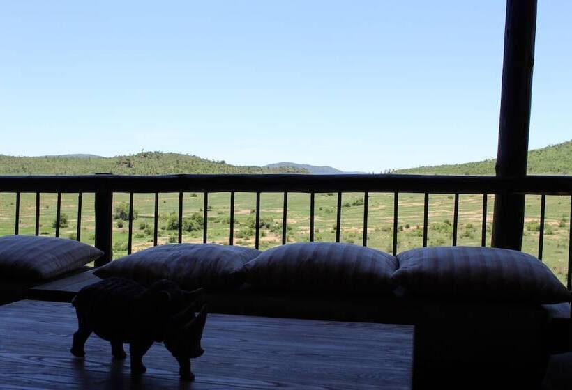 فندق Tshukudu Bush Lodge