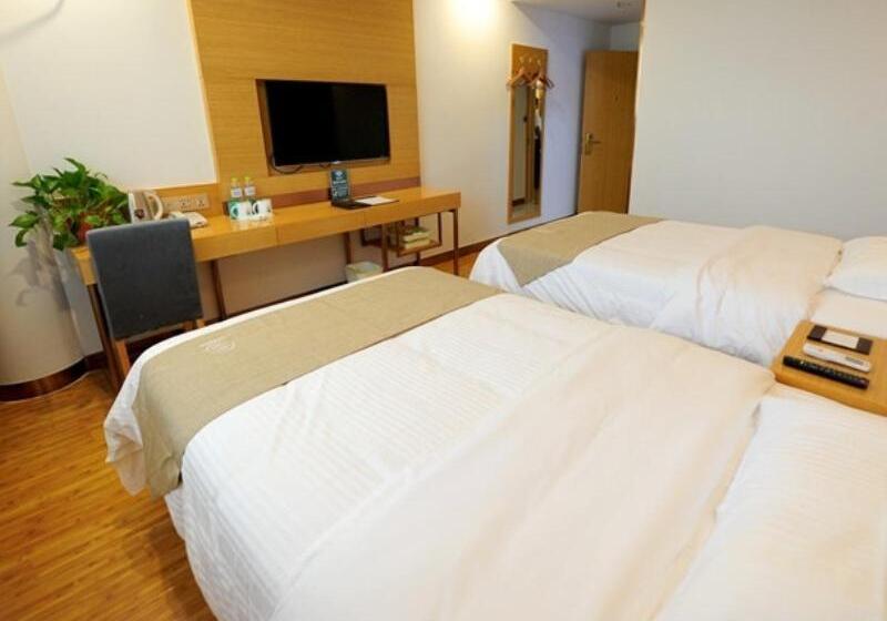 فندق Greentree Inn Dezhou Qingyun Government Express
