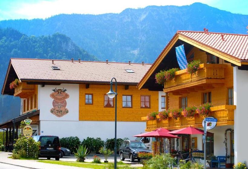 Отель Gasthof Metzgerei Hirschbichler   Chiemgau Karte