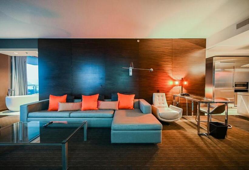 هتل Stripviewsuites Two Bedroom Conjoined Suite At Palms Place
