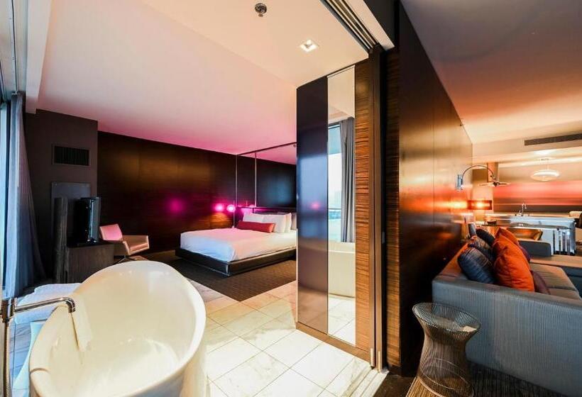 هتل Stripviewsuites Two Bedroom Conjoined Suite At Palms Place