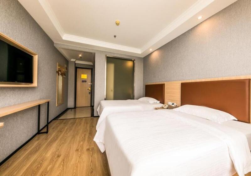 ホテル Greentree Inn Anhui Hefei Binhu New District Convension And Exhibition Center Wanquanhe Road Express