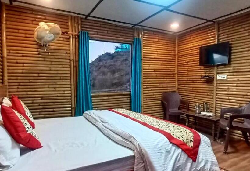 Bamboo Junction Resort   Kanatal, Valley & Mountain View