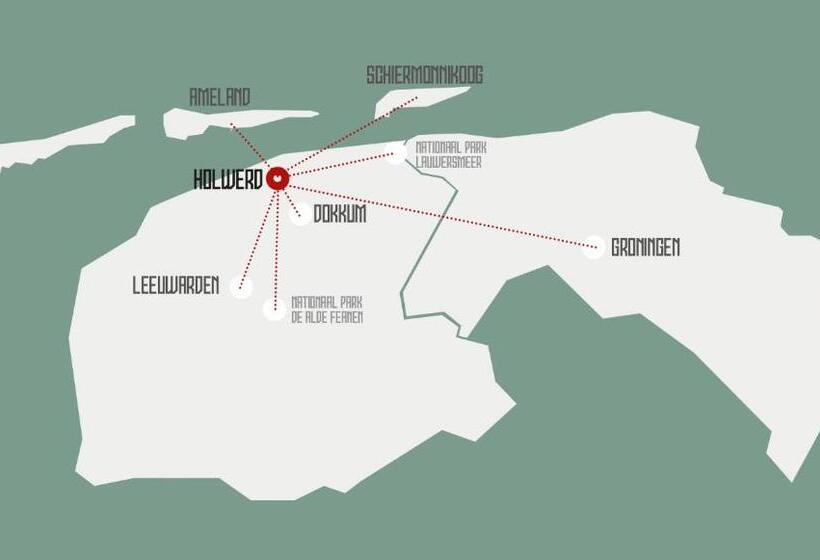 Fietshotel Zee Van Tijd Holwerd