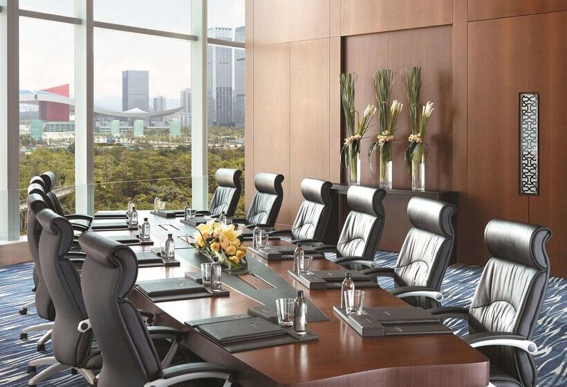 בית מלון כפרי Futian Shangri La, Shenzhen,near To Shenzhen Convention&exhibition Centre, Futian Railway Station