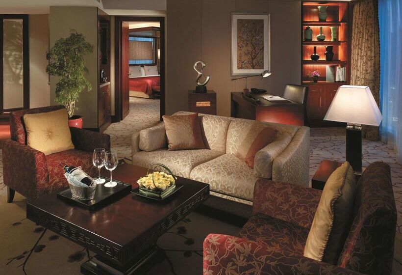 בית מלון כפרי Futian Shangri La, Shenzhen,near To Shenzhen Convention&exhibition Centre, Futian Railway Station