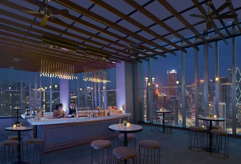 בית מלון כפרי Futian Shangri La, Shenzhen,near To Shenzhen Convention&exhibition Centre, Futian Railway Station