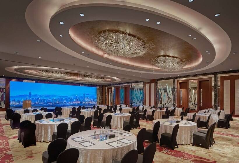בית מלון כפרי Futian Shangri La, Shenzhen,near To Shenzhen Convention&exhibition Centre, Futian Railway Station