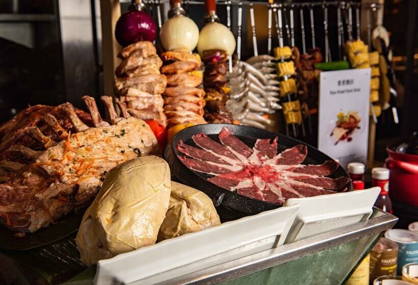 בית מלון כפרי Futian Shangri La, Shenzhen,near To Shenzhen Convention&exhibition Centre, Futian Railway Station