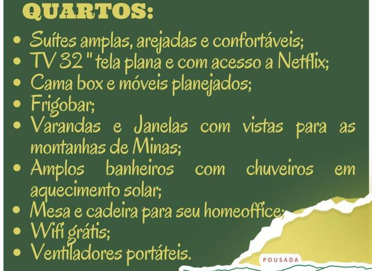 ホテル Pousada Montanhas Das Gerais