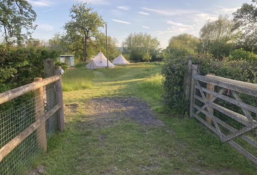 Glamping At The Homestead   Ensuite Bell Tent   Campsite