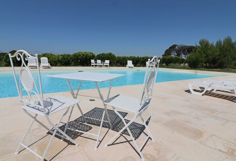 پانسیون B B With Swimming Pool Tenuta Agrumi Del Salento Triple Deluxe Citrus Attic