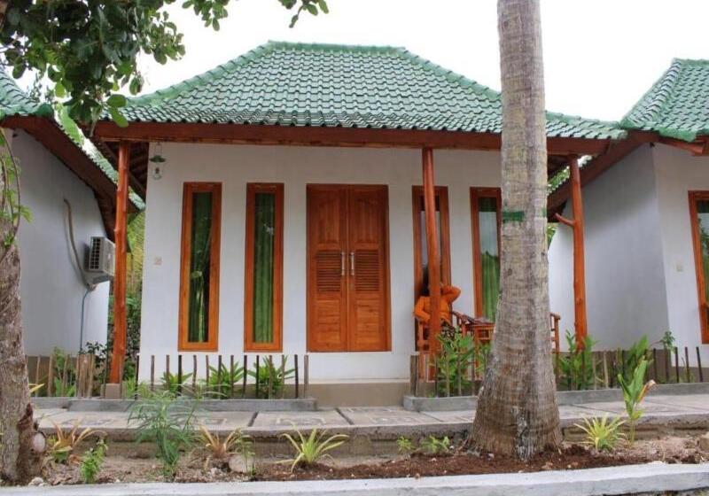בית מלון כפרי Kubu Reot Taman Asri Villa
