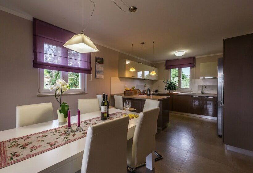 Modern And Luxury House, Situated On A Private Plot With Large Garden And Pool