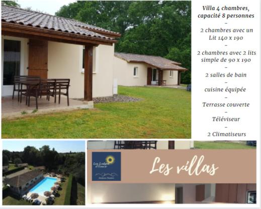 ホテル Hôtel Les Lodges D Eauze