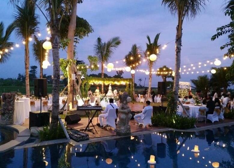 펜션 New Horizon Rice Fields & Beach Villas In Bali